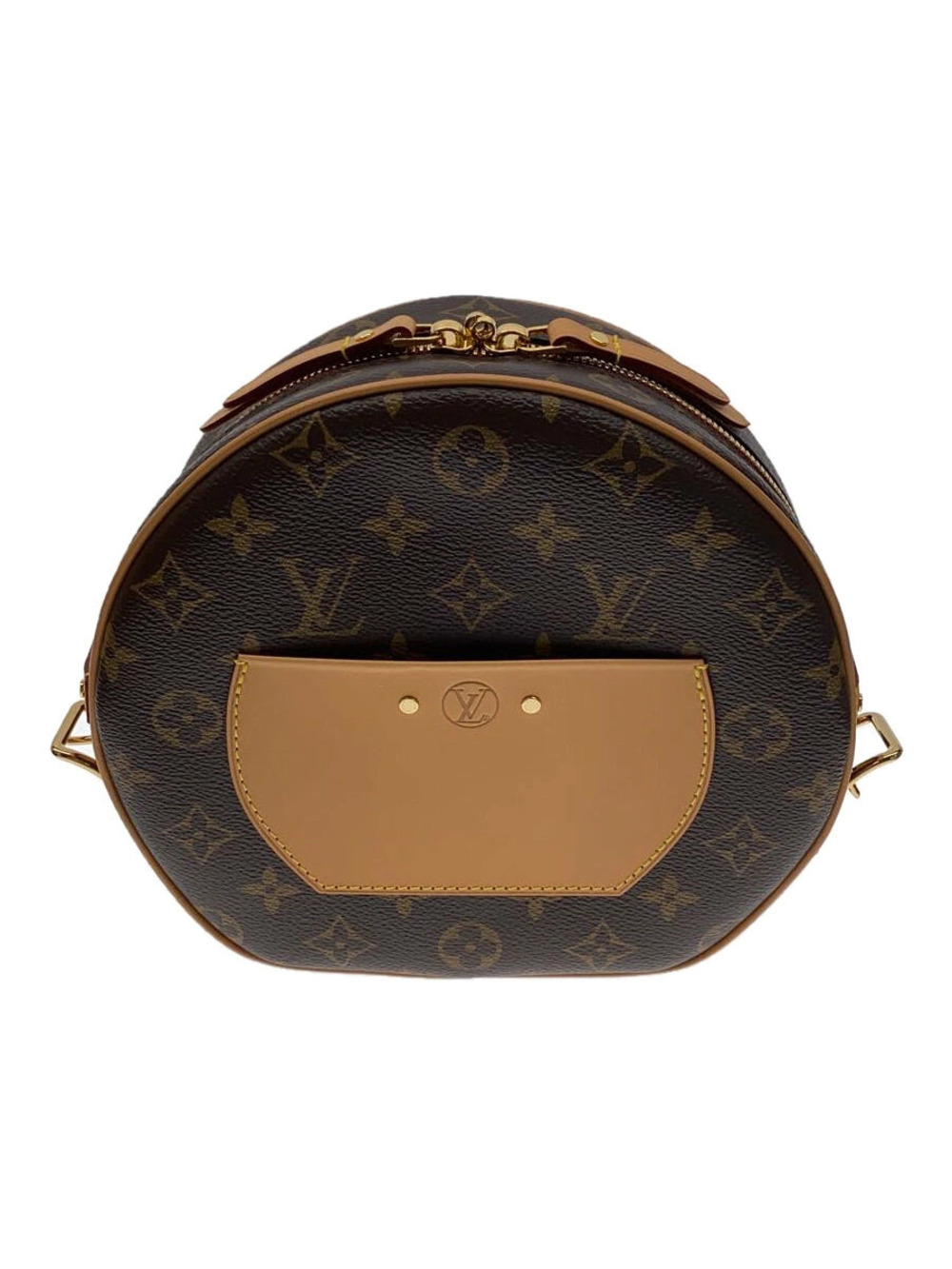LOUIS VUITTON Boite Chapeau Souple Monogram Canvas Brown